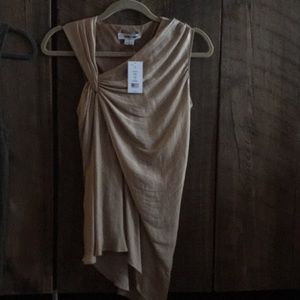 Helmet Lang asymmetrical blouse